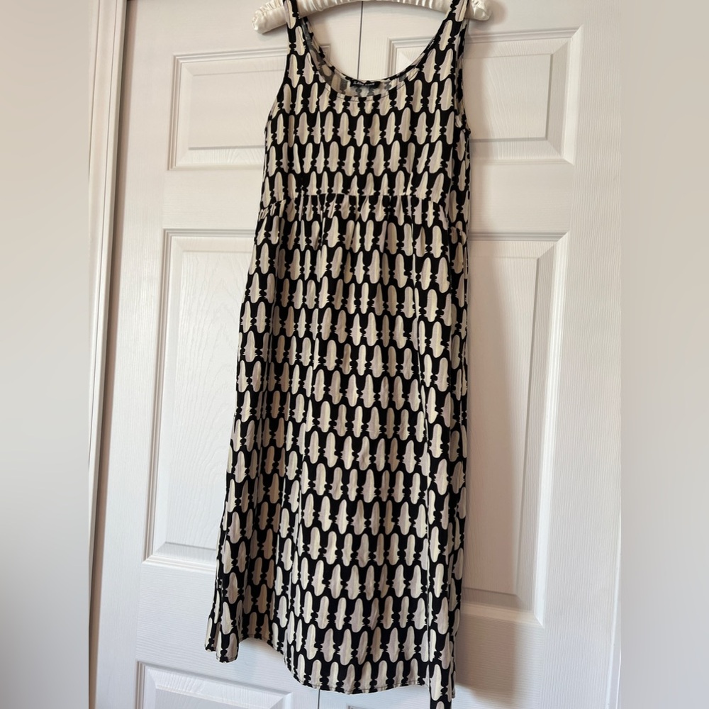 Ilana Kohn linen and silk summer dress size M